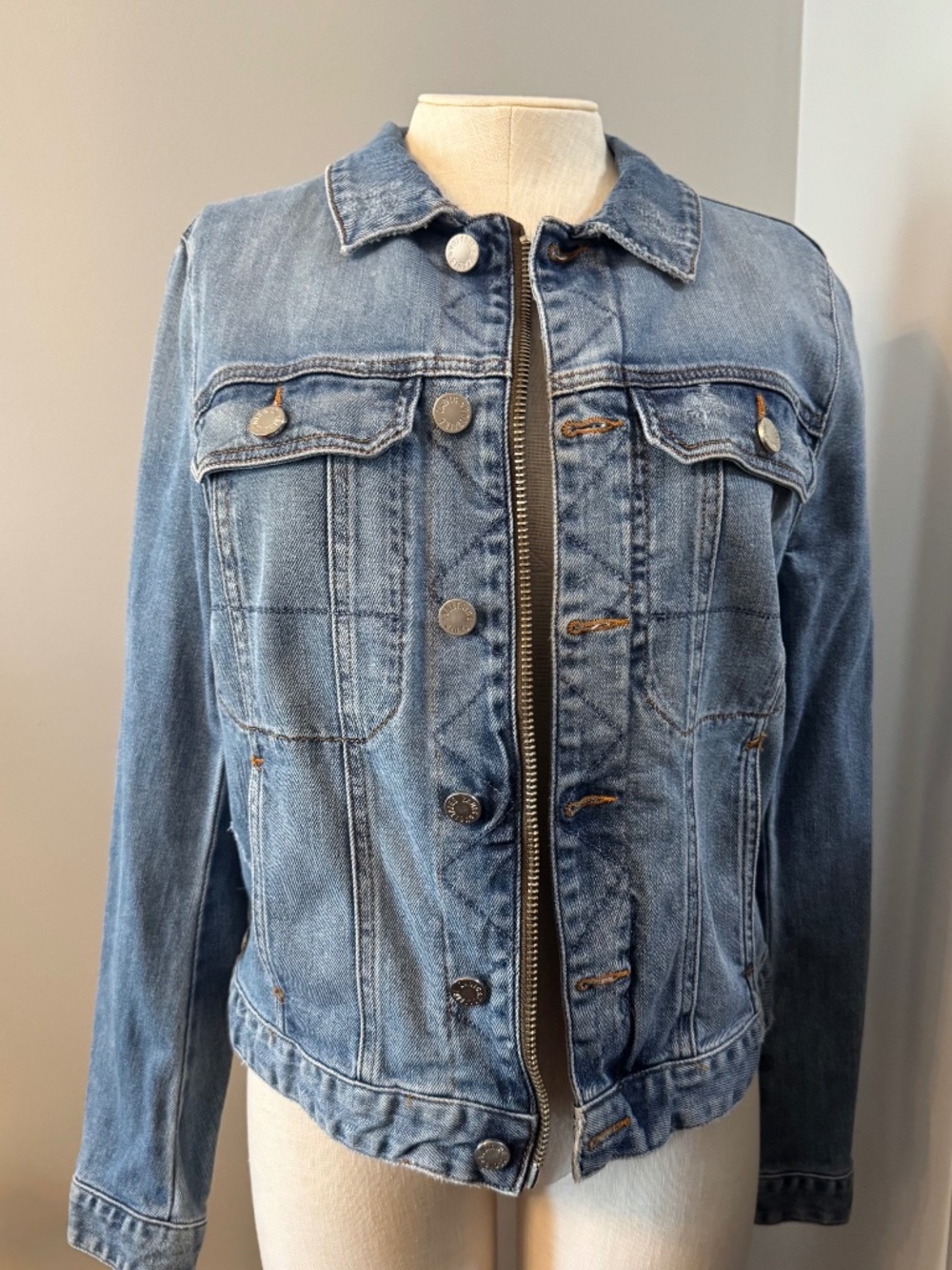 Zadig & Voltaire KOIKY Jean Jacket (M)